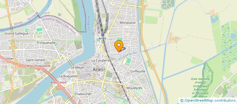 localisation de l'entreprise SOCIETE CIVILE IMMOBILIERE LES ARTISTES à ARLES