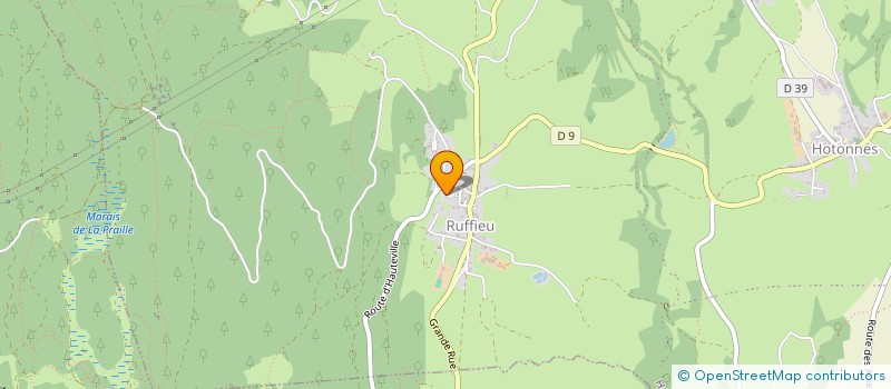 localisation de l'entreprise SOCIETE CIVILE IMMOBILIERE LES AUDETS  RUFFIEU