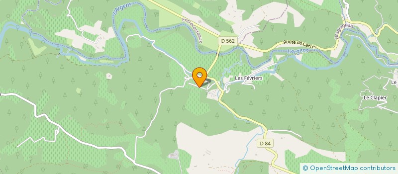 localisation de l'entreprise SOCIETE CIVILE IMMOBILIERE LES BATIGNOLLES  LE THORONET