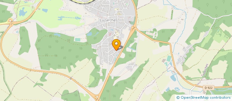 localisation de l'entreprise SOCIETE CIVILE IMMOBILIERE LES BIGOUDENES BLUES à LUZARCHES