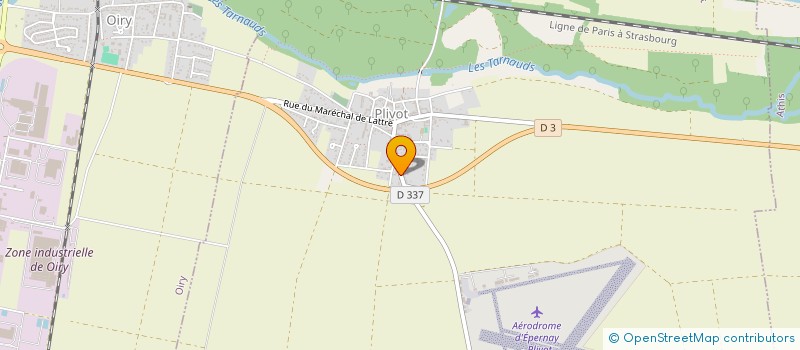 localisation de l'entreprise SOCIETE CIVILE IMMOBILIERE LES BIODES  PLIVOT