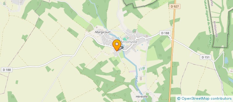 localisation de l'entreprise SOCIETE CIVILE IMMOBILIERE LES CAMELIAS  ARRONVILLE