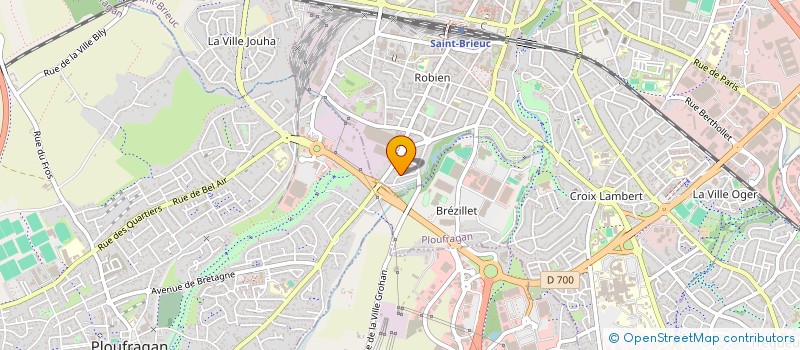 localisation de l'entreprise SOCIETE CIVILE IMMOBILIERE LES CHASSIS à SAINT-BRIEUC