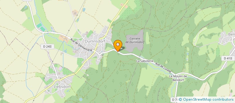 localisation de l'entreprise SOCIETE CIVILE IMMOBILIERE LES CHENES  DURLINSDORF