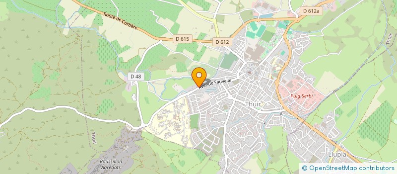 localisation de l'entreprise SOCIETE CIVILE IMMOBILIERE LES CINQ PLANES  THUIR