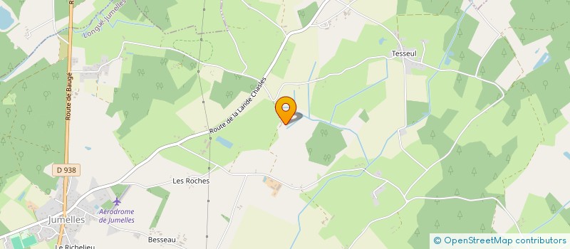 localisation de l'entreprise SOCIETE CIVILE IMMOBILIERE LES CLAVIERES - FDG à GENNES-VAL-DE-LOIRE