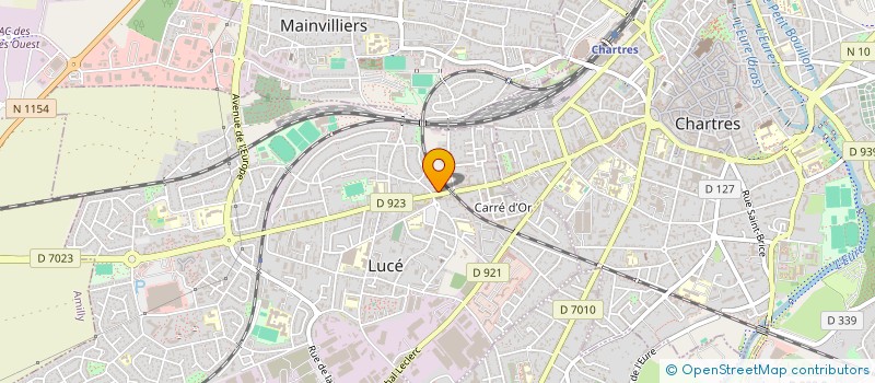 localisation de l'entreprise SOCIETE CIVILE IMMOBILIERE LES COMPAGNONS DE L'HABITAT FRANCAIS 28 à LUCE