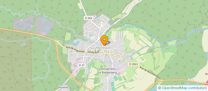 localisation de l'entreprise SOCIETE CIVILE IMMOBILIERE LES COMTES  SOUFFLENHEIM