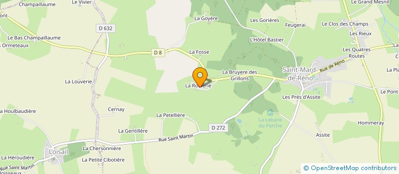 localisation de l'entreprise SOCIETE CIVILE IMMOBILIERE LES COUDRIERS à SAINT-MARD-DE-RENO