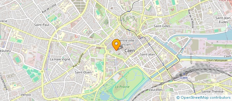 localisation de l'entreprise SOCIETE CIVILE IMMOBILIERE LES CROISIERS à CAEN
