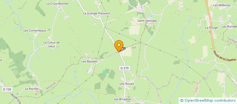 localisation de l'entreprise SOCIETE CIVILE IMMOBILIERE LES CYPRES  AMANZE