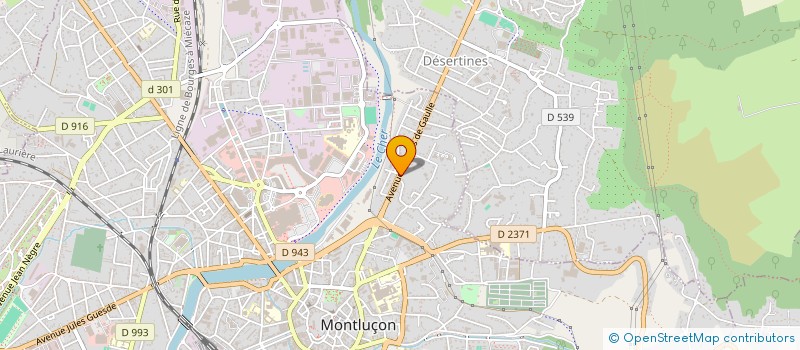 localisation de l'entreprise SOCIETE CIVILE IMMOBILIERE LES DEUX MIMOSAS à MONTLUCON