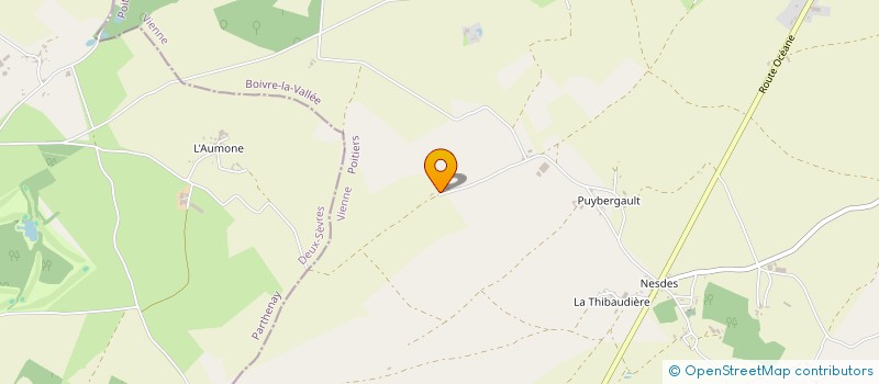 localisation de l'entreprise SOCIETE CIVILE IMMOBILIERE LES DUNES  BOIVRE-LA-VALLEE