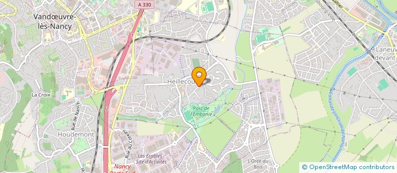 localisation de l'entreprise SOCIETE CIVILE IMMOBILIERE LES EPHELIDES  HEILLECOURT