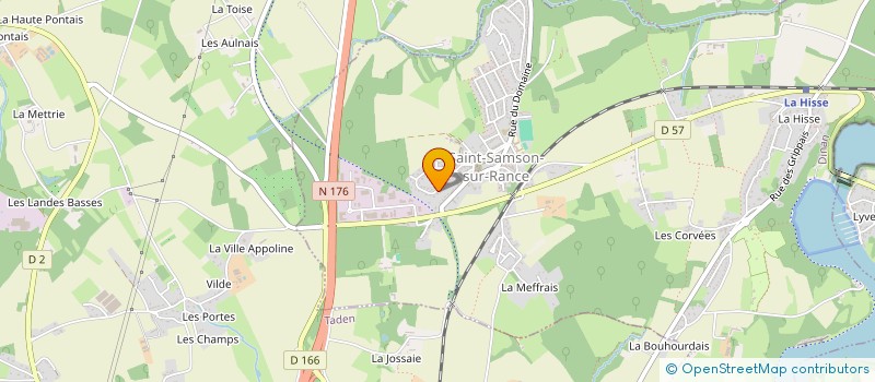 localisation de l'entreprise SOCIETE CIVILE IMMOBILIERE LES FEUILLANTINES  SAINT-SAMSON-SUR-RANCE