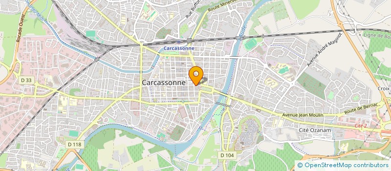 localisation de l'entreprise SOCIETE CIVILE IMMOBILIERE LES FRERES VUONG à CARCASSONNE