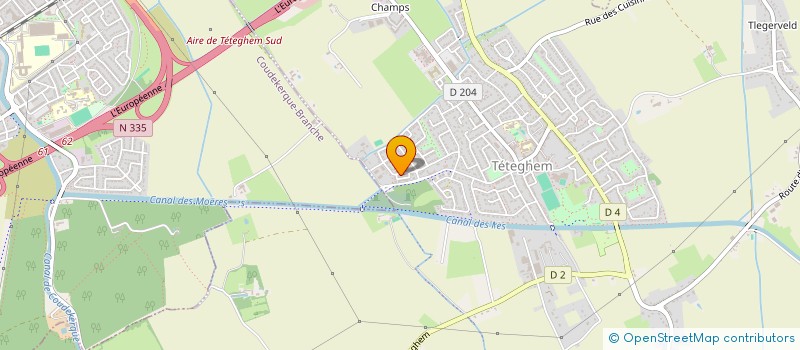 localisation de l'entreprise SOCIETE CIVILE IMMOBILIERE LES FRIPOUILLES  TETEGHEM-COUDEKERQUE-VILLAGE