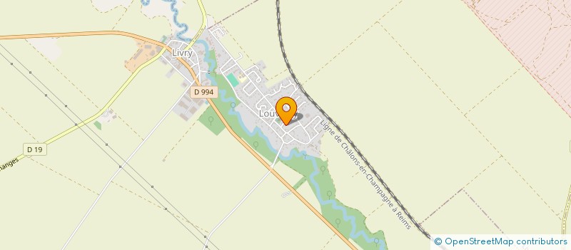 localisation de l'entreprise SOCIETE CIVILE IMMOBILIERE LES GARENNES  LIVRY-LOUVERCY