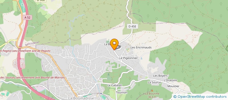 localisation de l'entreprise SOCIETE CIVILE IMMOBILIERE LES GAVOTS  LA BOUILLADISSE