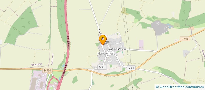 localisation de l'entreprise SOCIETE CIVILE IMMOBILIERE LES HIBOUX  VENDEUIL-CAPLY