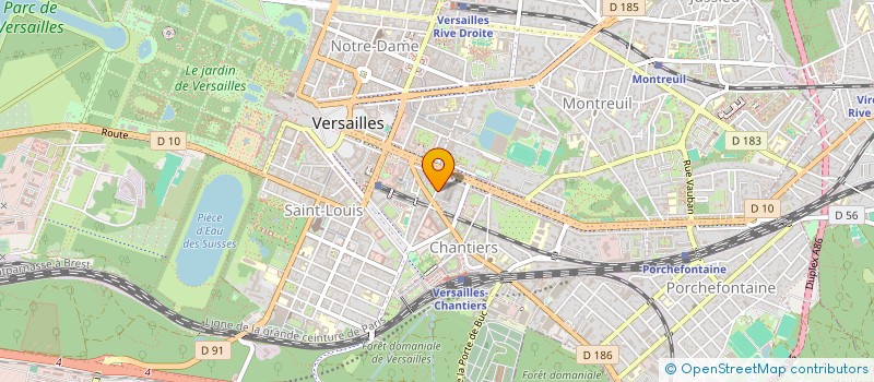 localisation de l'entreprise SOCIETE CIVILE IMMOBILIERE LES HOUBLONS 3 ET PAR ABREVIATION SCI LH3 à VERSAILLES