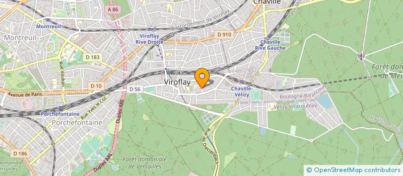localisation de l'entreprise SOCIETE CIVILE IMMOBILIERE LES JULIOTTES à VIROFLAY