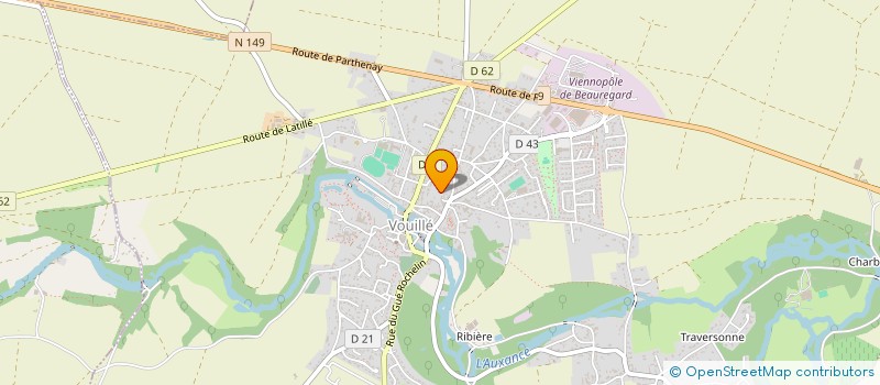 localisation de l'entreprise SOCIETE CIVILE IMMOBILIERE LES KIFIYA  VOUILLE