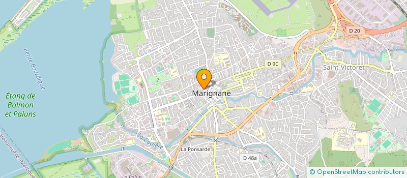 localisation de l'entreprise SOCIETE CIVILE IMMOBILIERE LES LAVANDES  MARIGNANE