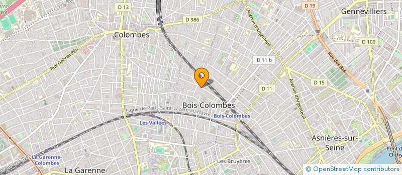 localisation de l'entreprise SOCIETE CIVILE IMMOBILIERE LES LILAS à BOIS-COLOMBES