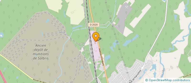 localisation de l'entreprise SOCIETE CIVILE IMMOBILIERE LES LILAS  SALBRIS