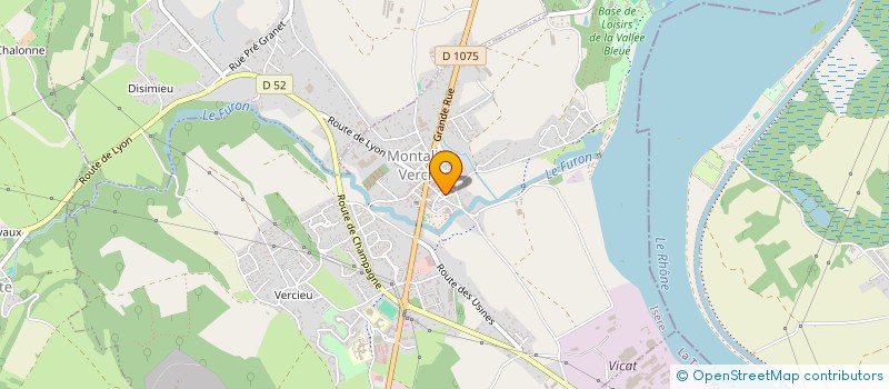 localisation de l'entreprise SOCIETE CIVILE IMMOBILIERE LES LILAS  BOUVESSE-QUIRIEU