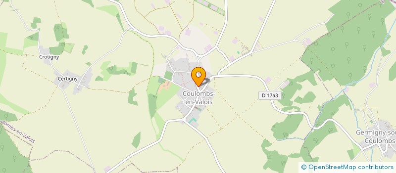 localisation de l'entreprise SOCIETE CIVILE IMMOBILIERE LES MADELEINES à COULOMBS-EN-VALOIS