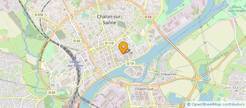 localisation de l'entreprise SOCIETE CIVILE IMMOBILIERE LES MAGNOLIAS à CHALON-SUR-SAONE