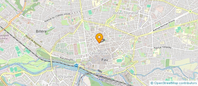 localisation de l'entreprise SOCIETE CIVILE IMMOBILIERE LES MARMIERS à PAU
