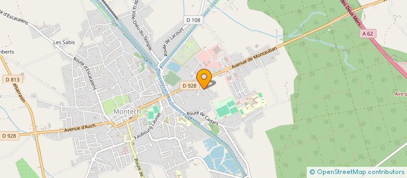 localisation de l'entreprise SOCIETE CIVILE IMMOBILIERE LES MARRONNIERS  MONTECH