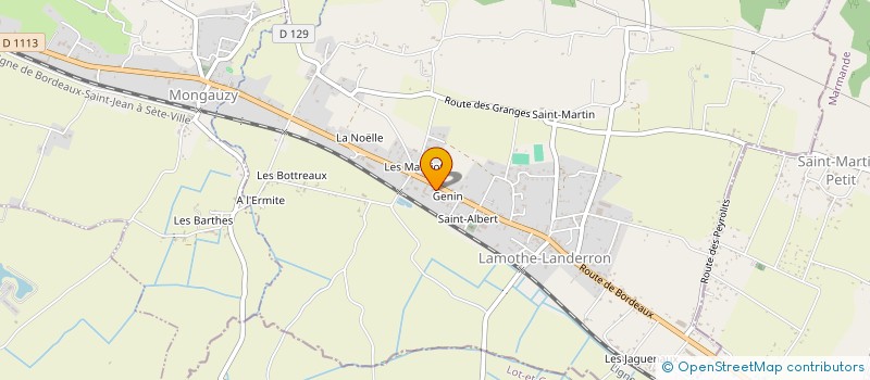 localisation de l'entreprise SOCIETE CIVILE IMMOBILIERE LES MARTINERIES OU PAR ABREVIATION SCI LES MARTINERIES  SAINT-EXUPERY