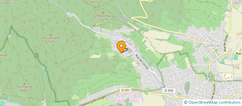 localisation de l'entreprise SOCIETE CIVILE IMMOBILIERE LES MESANGES  STEINBACH