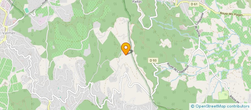 localisation de l'entreprise SOCIETE CIVILE IMMOBILIERE LES MOULINS DE PAILLAS  LA CROIX-VALMER