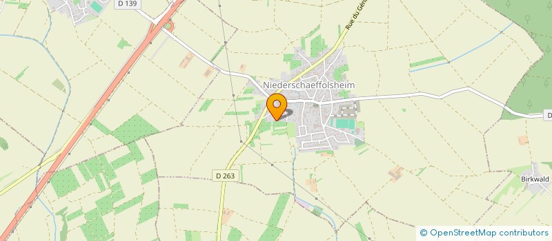 localisation de l'entreprise SOCIETE CIVILE IMMOBILIERE  LES MURS  NIEDERSCHAEFFOLSHEIM