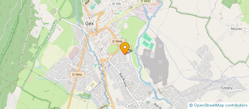 localisation de l'entreprise SOCIETE CIVILE IMMOBILIERE LES NOYERS  CESSY