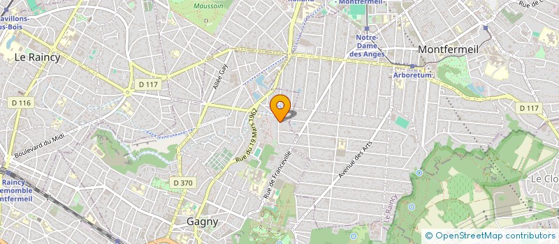 localisation de l'entreprise SOCIETE CIVILE IMMOBILIERE LES ORCHIDEES à GAGNY