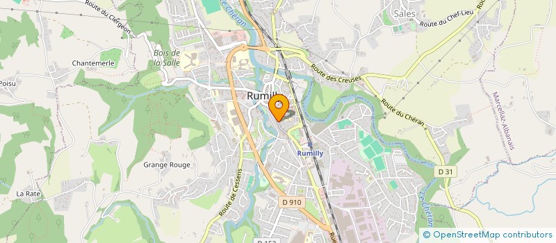 localisation de l'entreprise SOCIETE CIVILE IMMOBILIERE LES PASNAILLES ET PAR ABREVIATION SCI LES PASNAILLES  RUMILLY