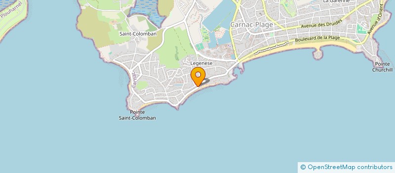 localisation de l'entreprise SOCIETE CIVILE IMMOBILIERE LES PETITS BOUCHONS  CARNAC