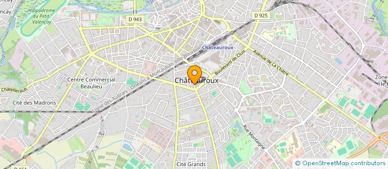 localisation de l'entreprise SOCIETE CIVILE IMMOBILIERE LES PEUPLIERS à CHATEAUROUX