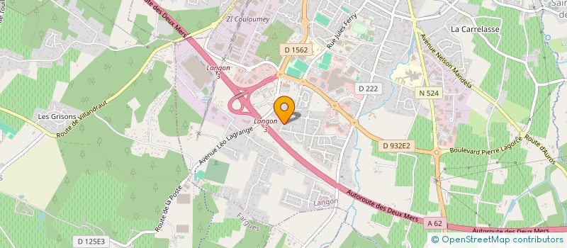 localisation de l'entreprise SOCIETE CIVILE IMMOBILIERE LES PEUPLIERS à LANGON