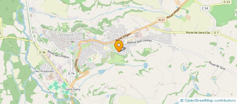 localisation de l'entreprise SOCIETE CIVILE IMMOBILIERE LES PHENIX  LECTOURE