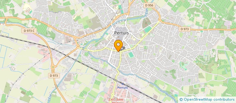 localisation de l'entreprise SOCIETE CIVILE IMMOBILIERE LES PIGNES  PERTUIS