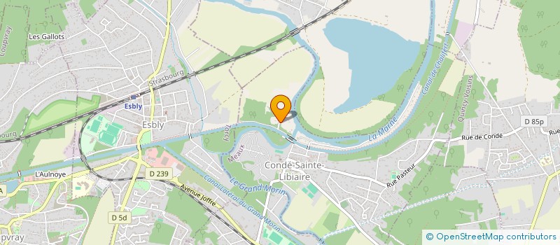 localisation de l'entreprise SOCIETE CIVILE IMMOBILIERE LES PITITES  CONDE-SAINTE-LIBIAIRE