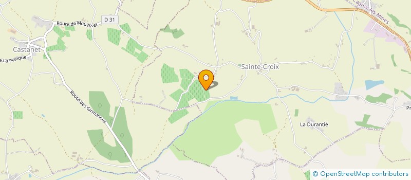 localisation de l'entreprise SOCIETE CIVILE IMMOBILIERE LES PRADALS  CASTELNAU-DE-LEVIS