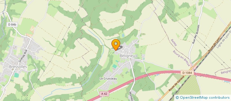 localisation de l'entreprise SOCIETE CIVILE IMMOBILIERE LES QUATRE VENTS à BELIGNEUX